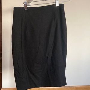 Black pencil skirt